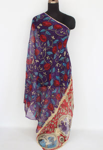 Kota crochet work duppatta