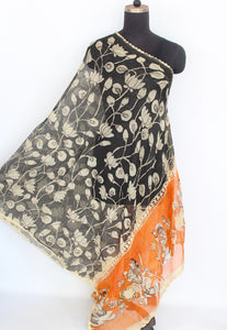 Kota crochet work duppatta