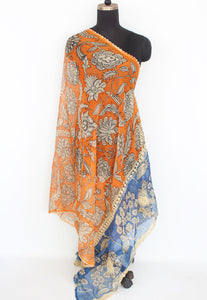 Kota crochet work duppatta