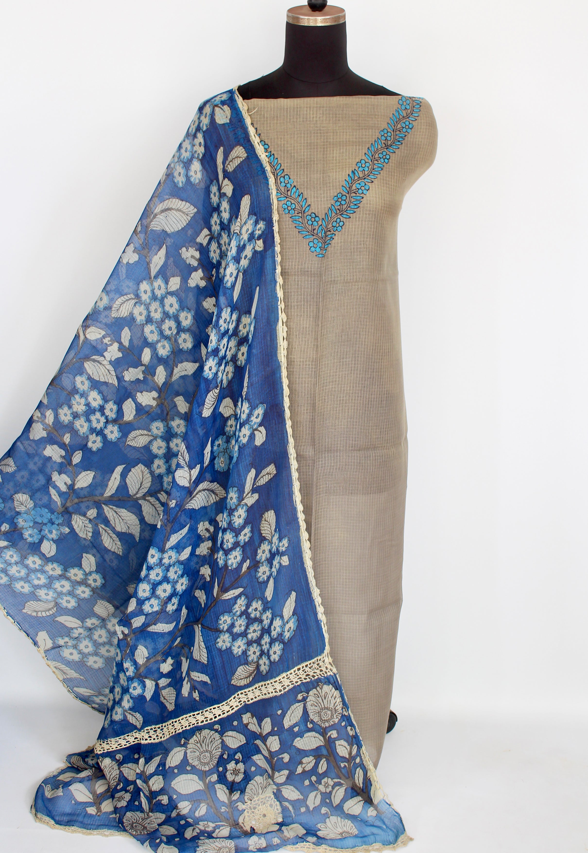 Kota kalamkari duppatta set