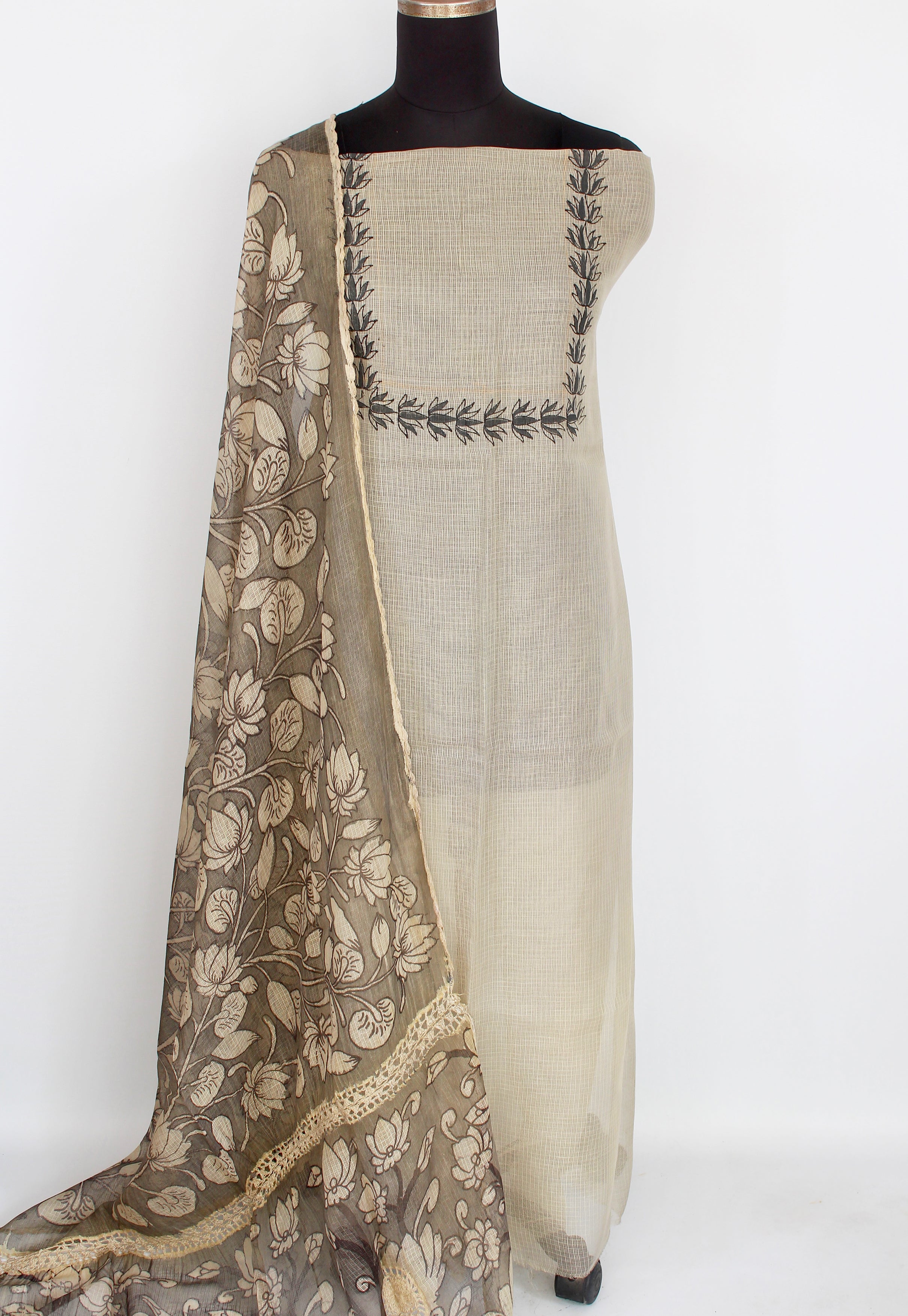 Kota kalamkari duppatta set