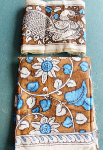 Blouse & Border set in silk