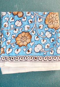 Silk kalamkari blouse fabric