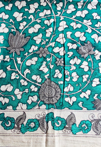 Cotton kalamkari blouse fabric