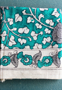 Cotton kalamkari blouse fabric