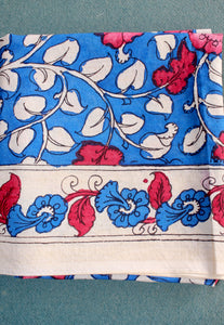 Cotton kalamkari blouse fabric