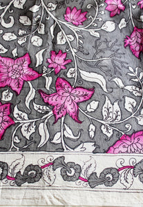Cotton kalamkari blouse fabric