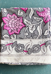 Cotton kalamkari blouse fabric