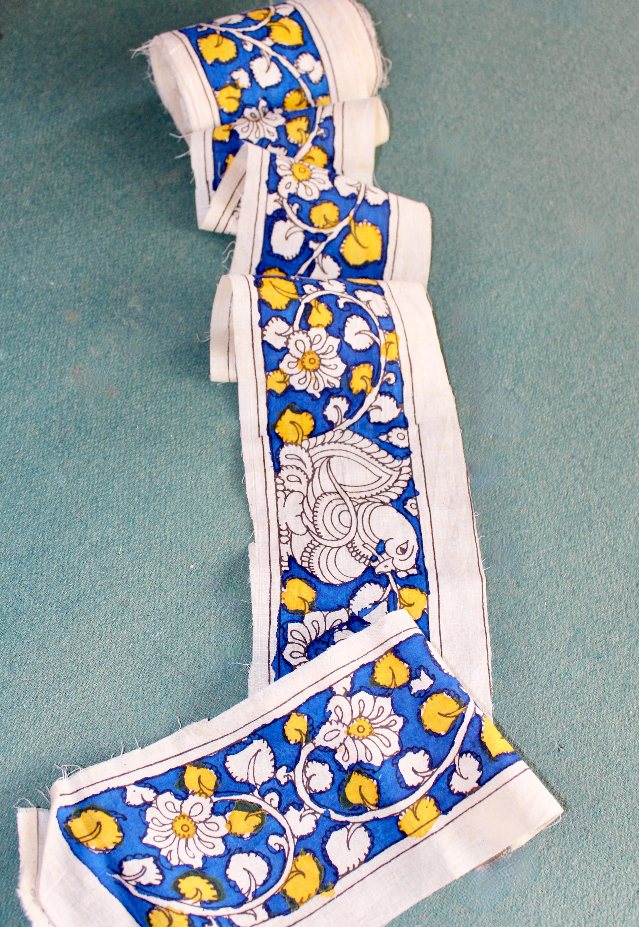 Blouse & Border set in cotton