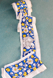 Blouse & Border set in cotton