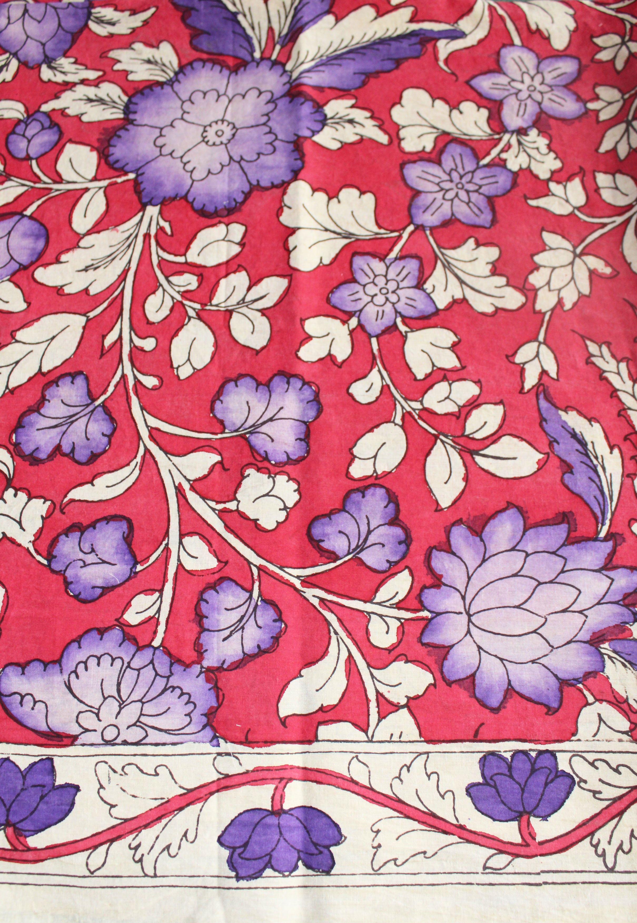 Blouse & Border set in cotton