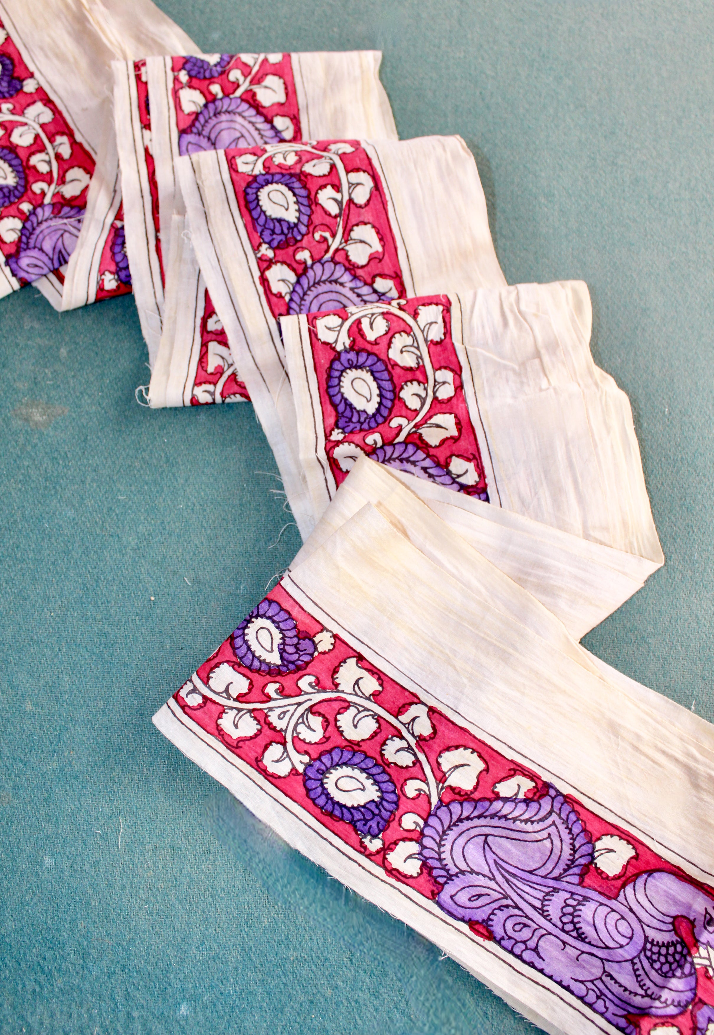 Blouse & Border set in cotton