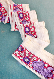 Blouse & Border set in cotton