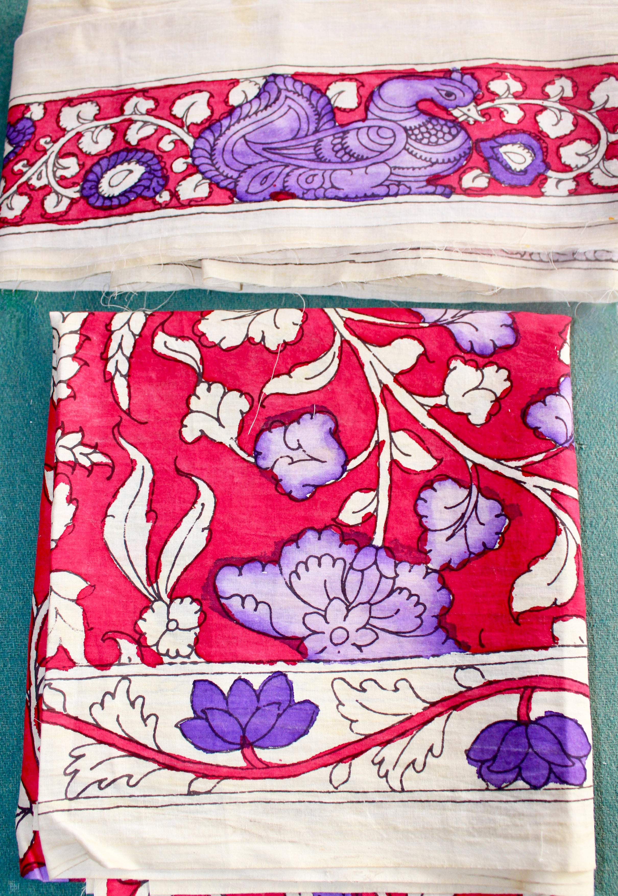 Blouse & Border set in cotton