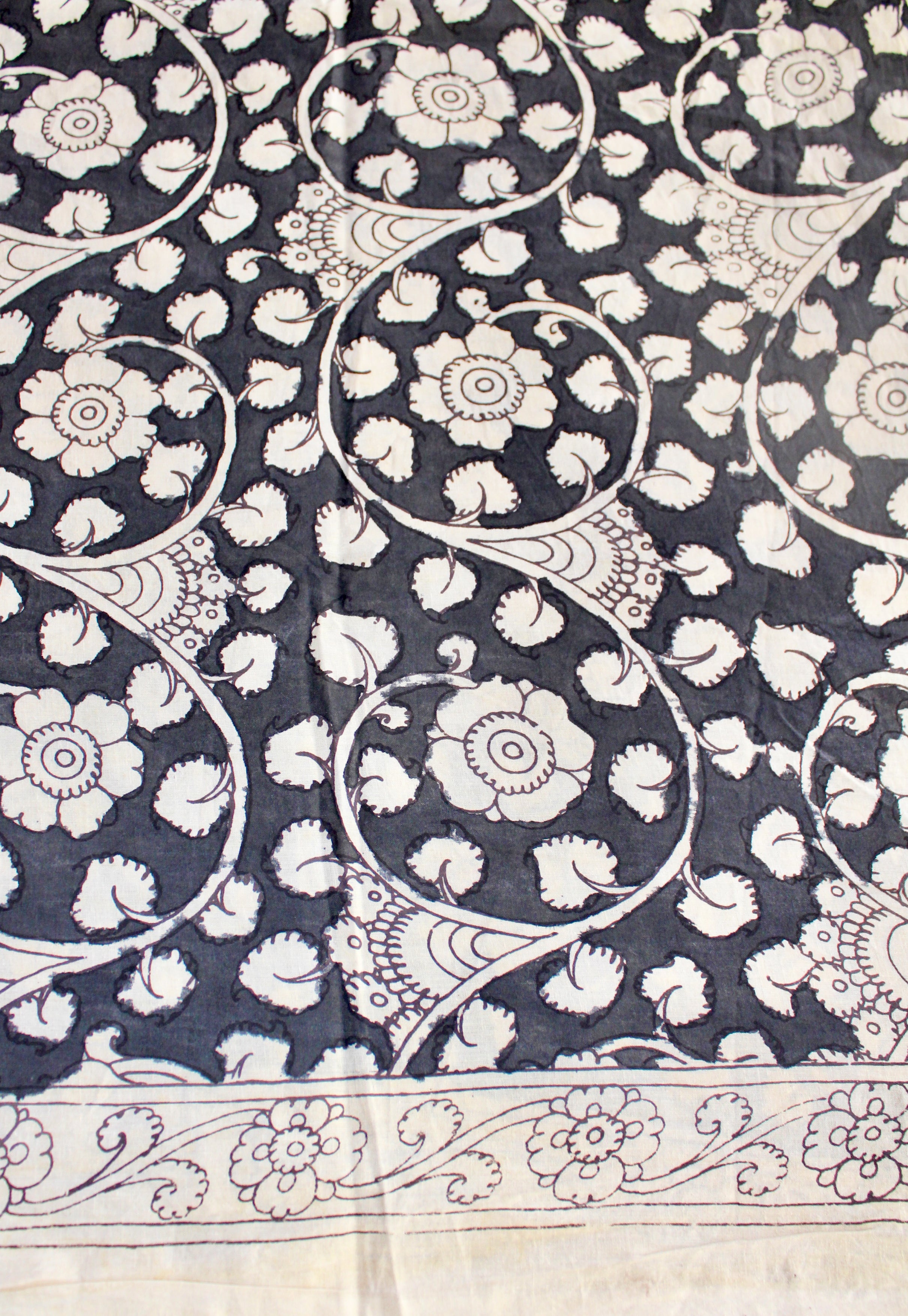 Blouse & Border set in cotton