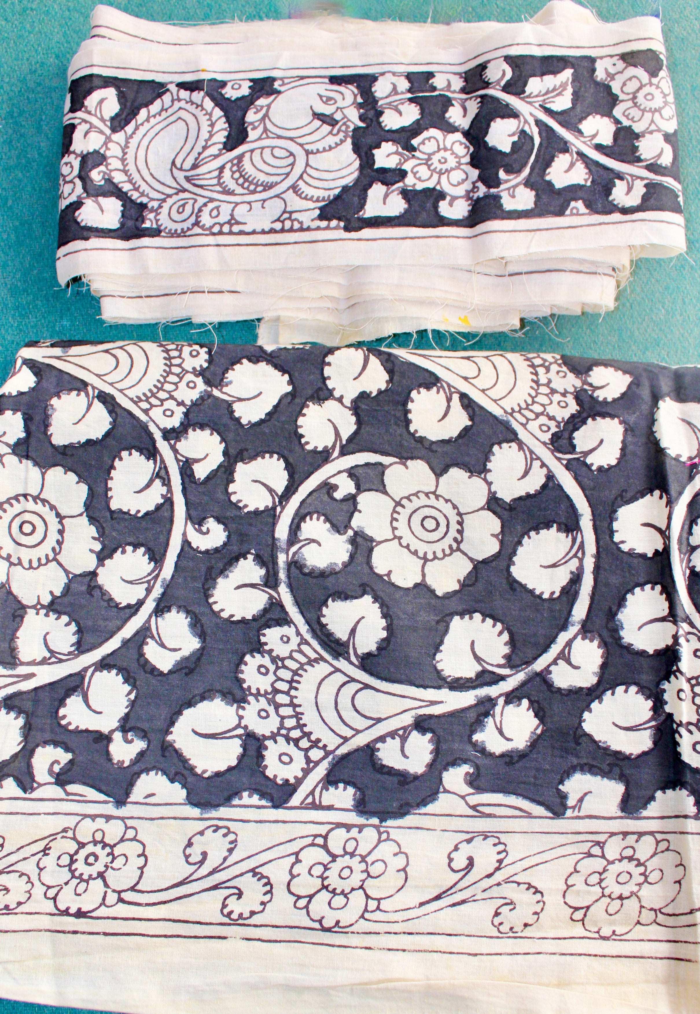 Blouse & Border set in cotton