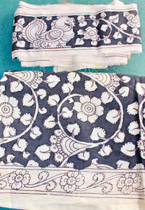 Blouse & Border set in cotton
