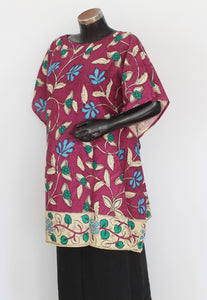 Cotton kalamkari kaftan