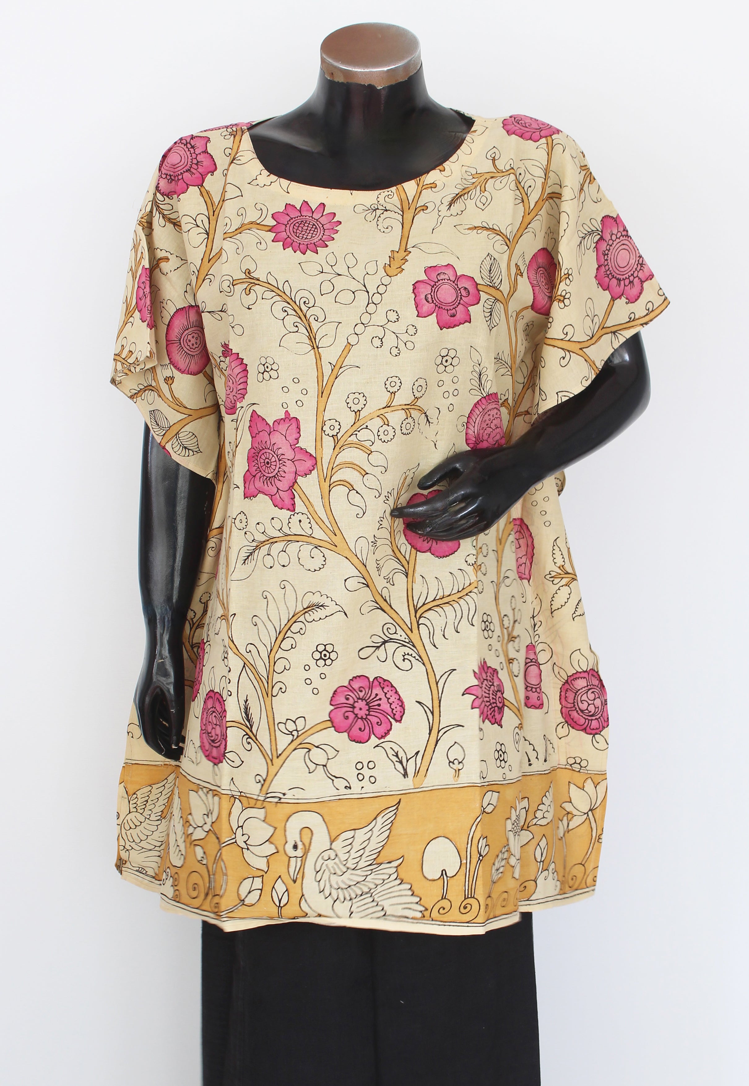 Cotton Kalamkari kaftan