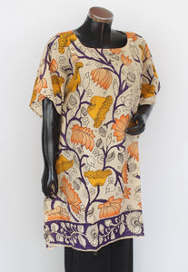 Cotton kalamkari Kaftan