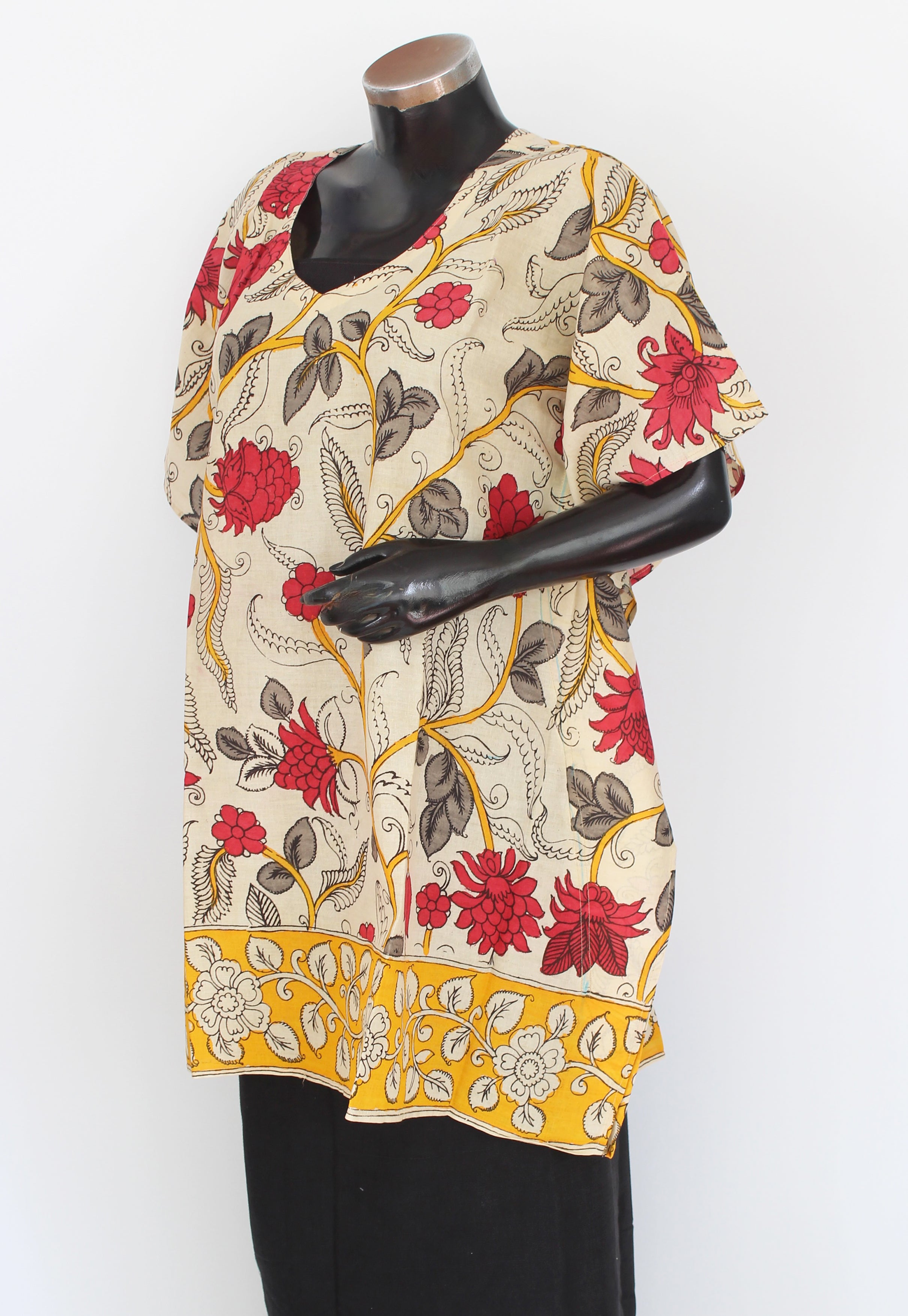 Cotton Kalamkari Kaftan