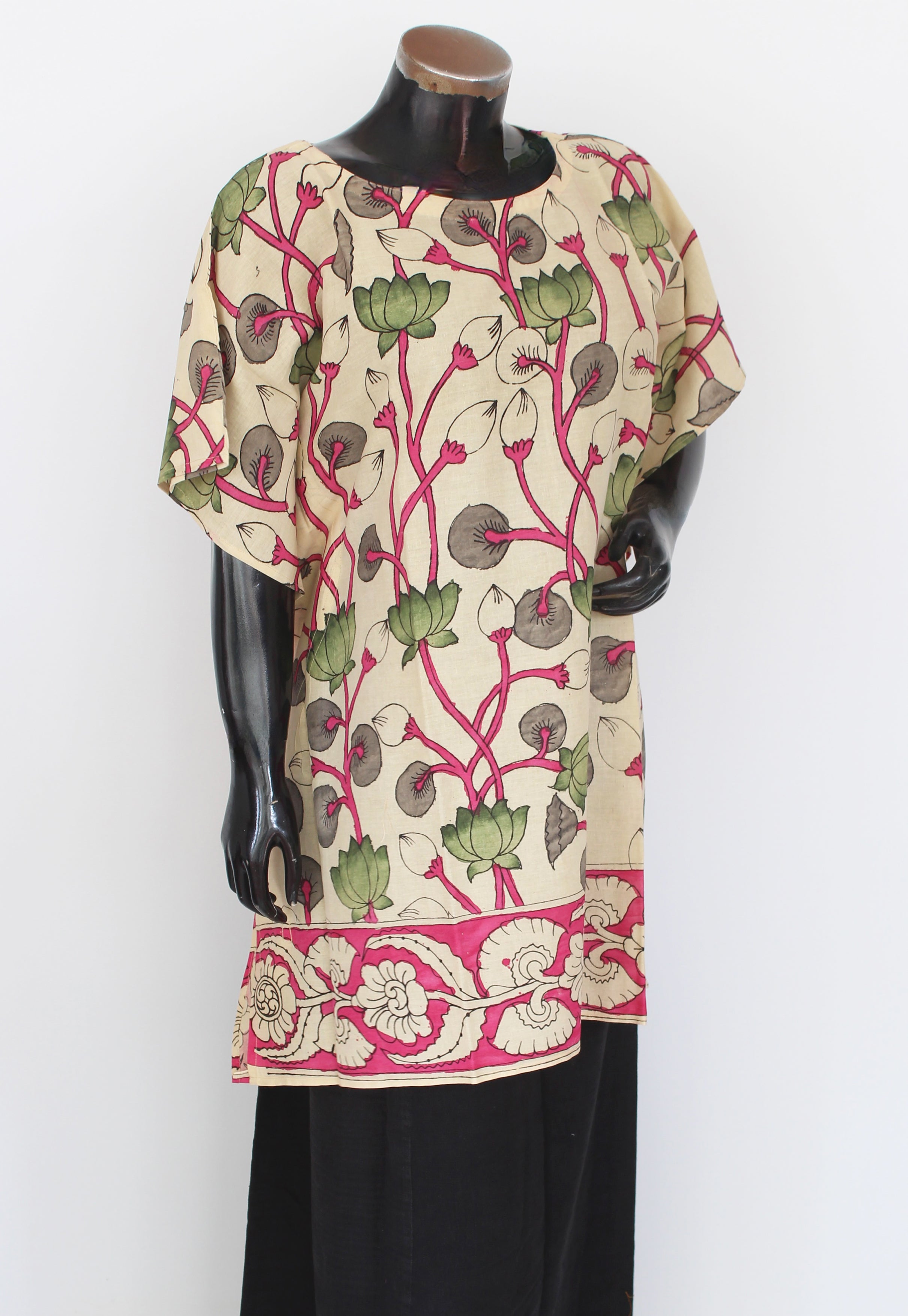 Cotton Kalamkari Kaftan