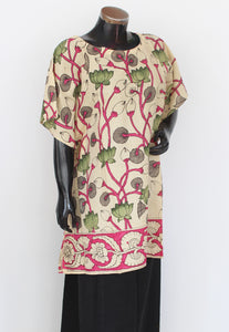 Cotton Kalamkari Kaftan