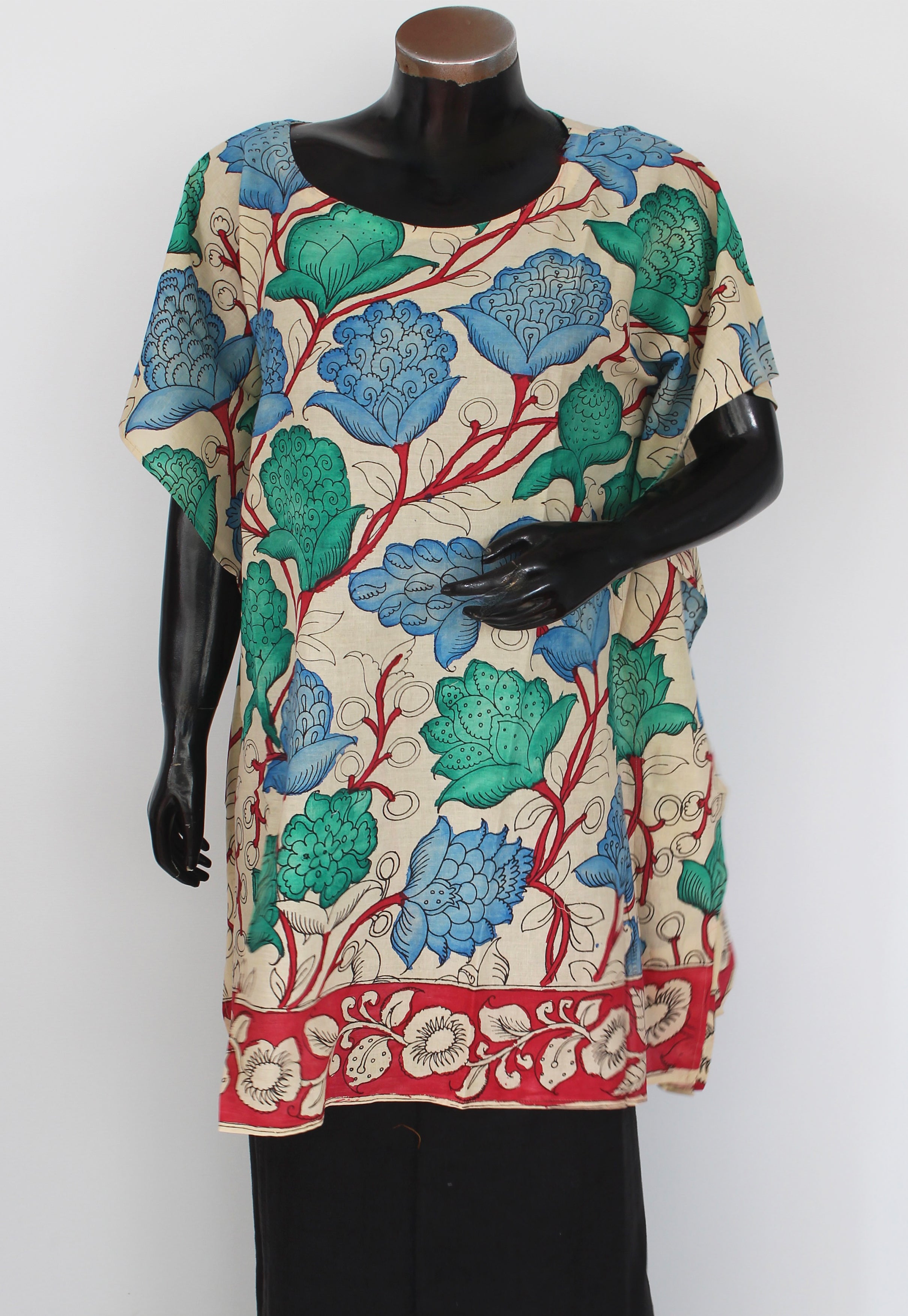 Cotton Kalamkari Kaftan