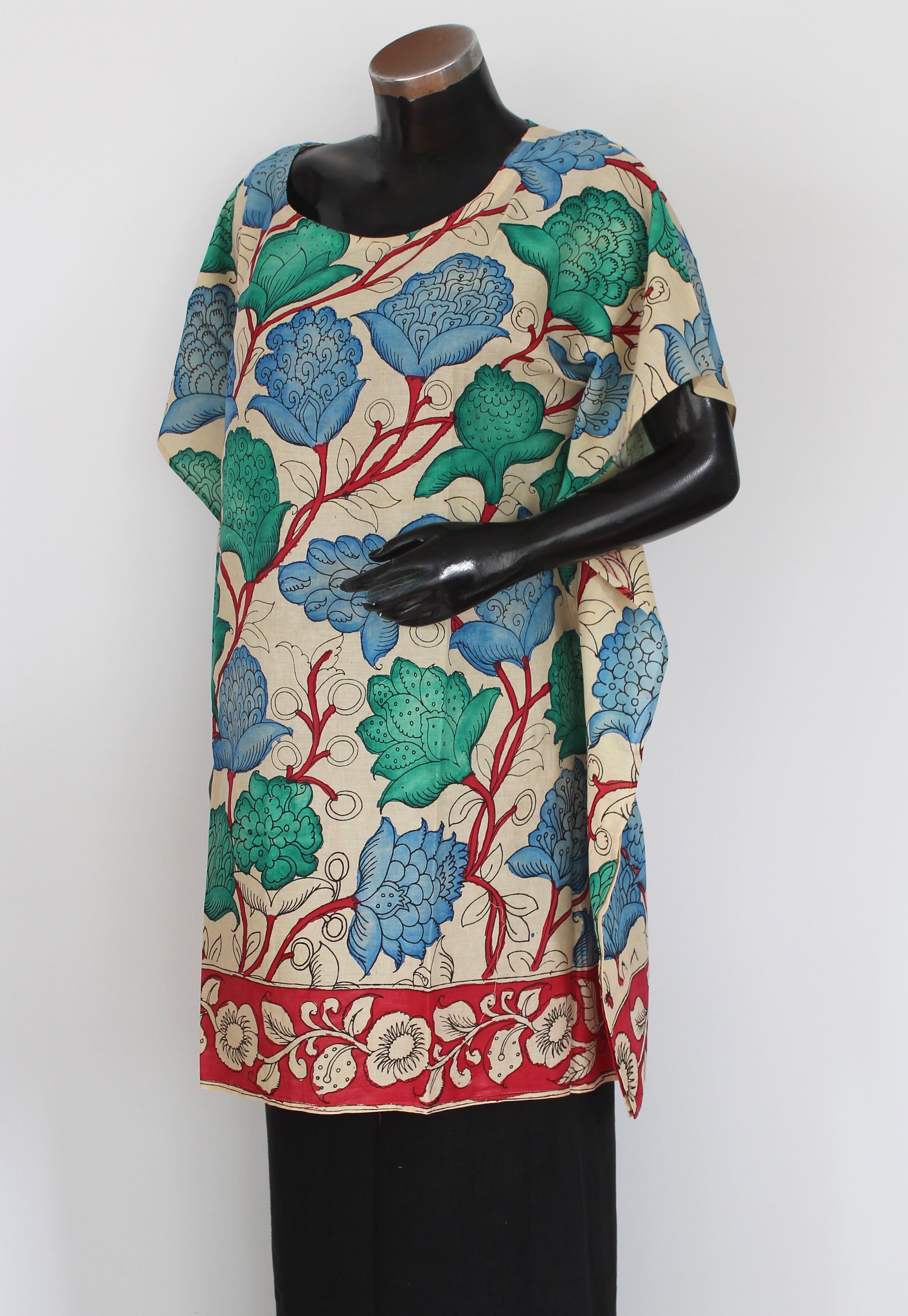 Cotton Kalamkari Kaftan