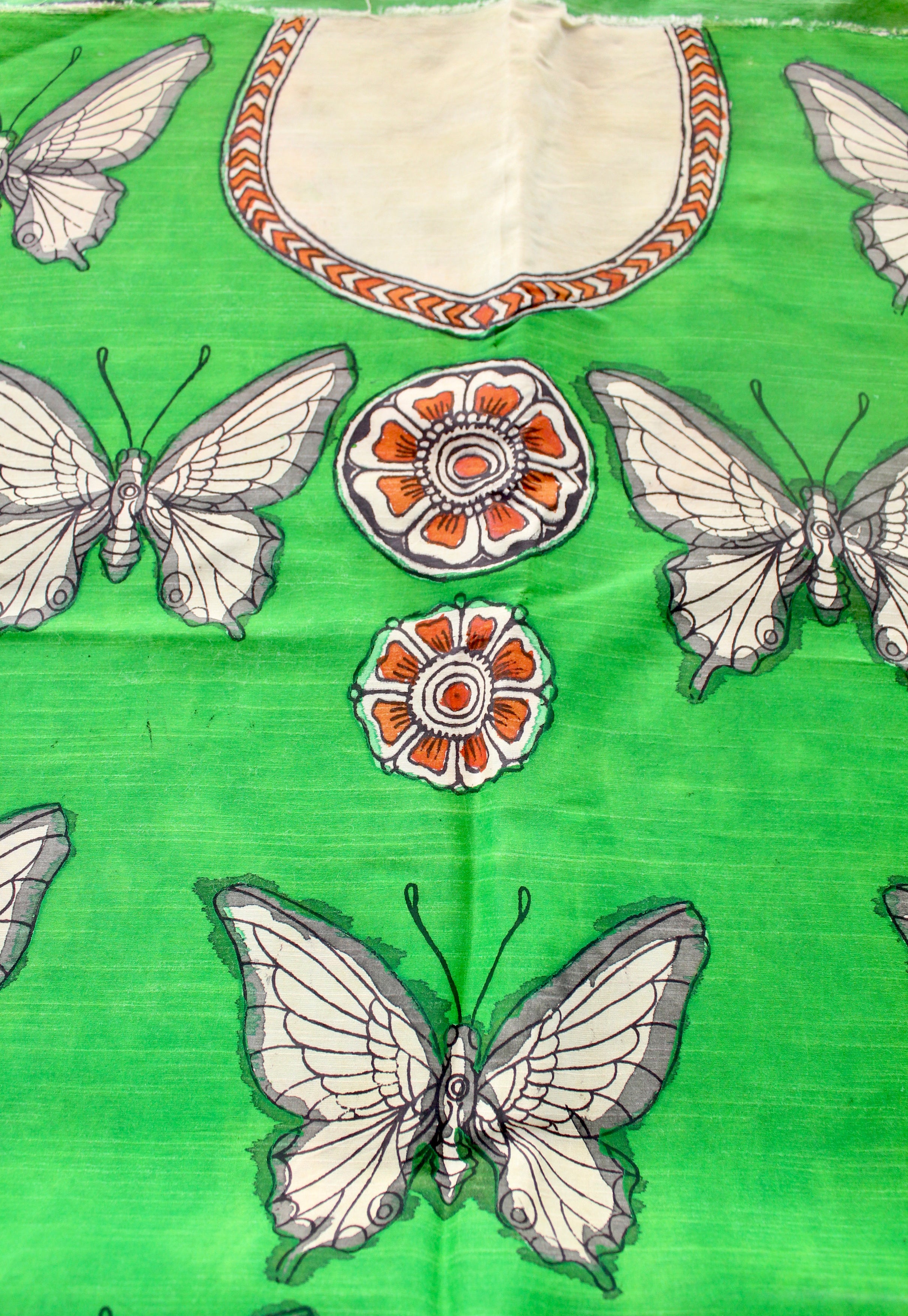 Khadi silk kurta fabric