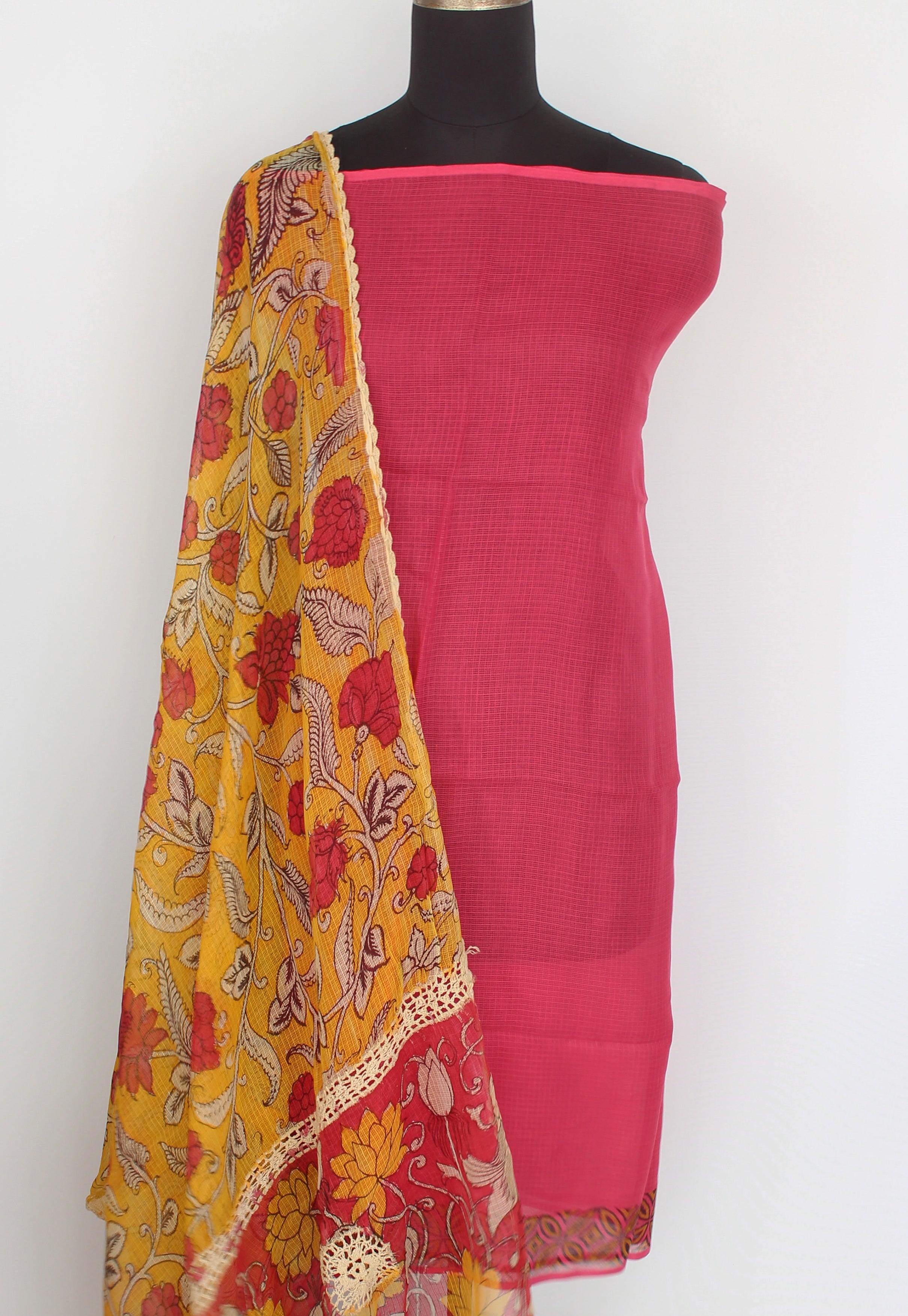 Kota Kalamkari duppatta set