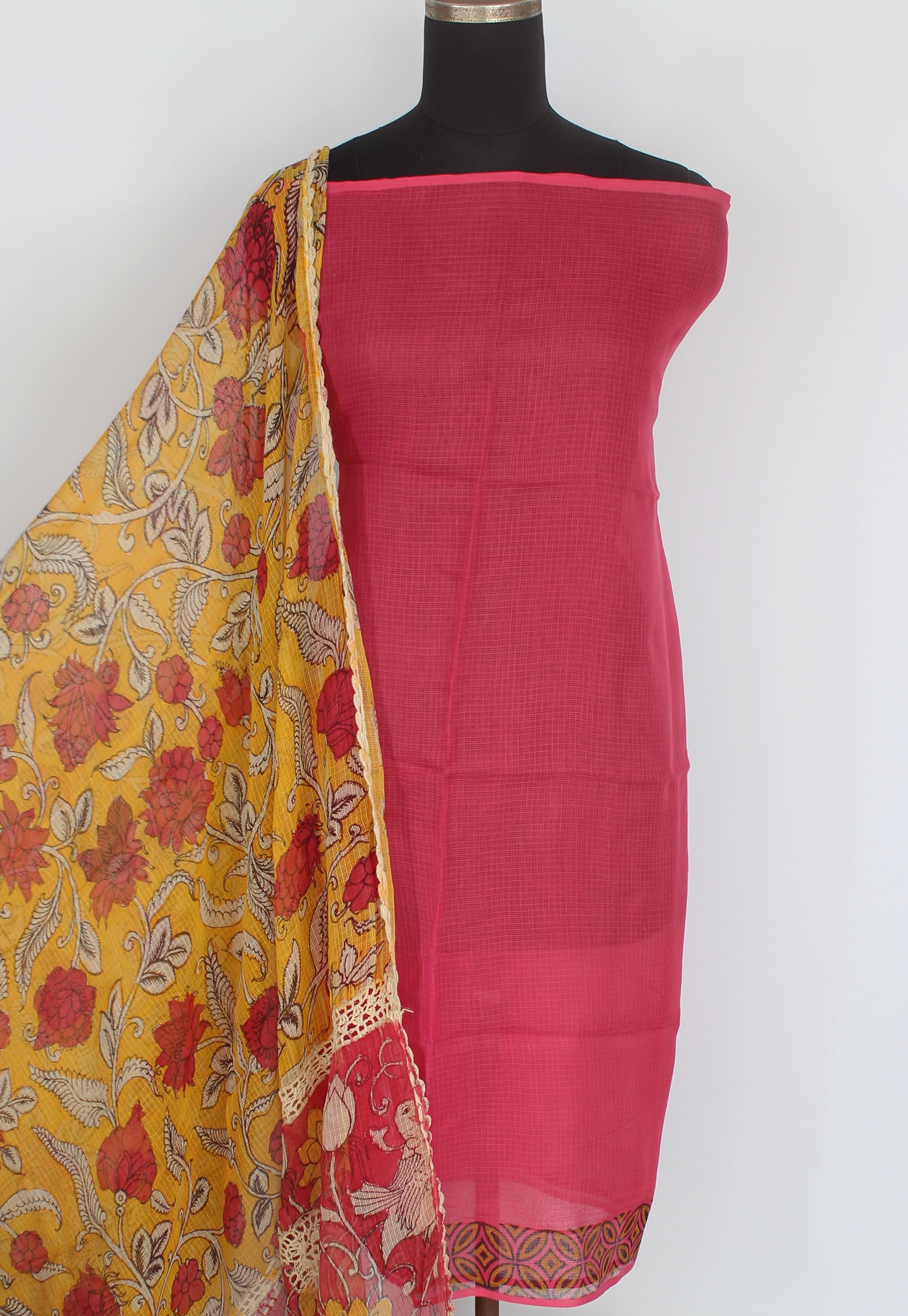 Kota Kalamkari duppatta set
