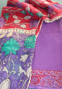 Kota Kalamkari duppatta set
