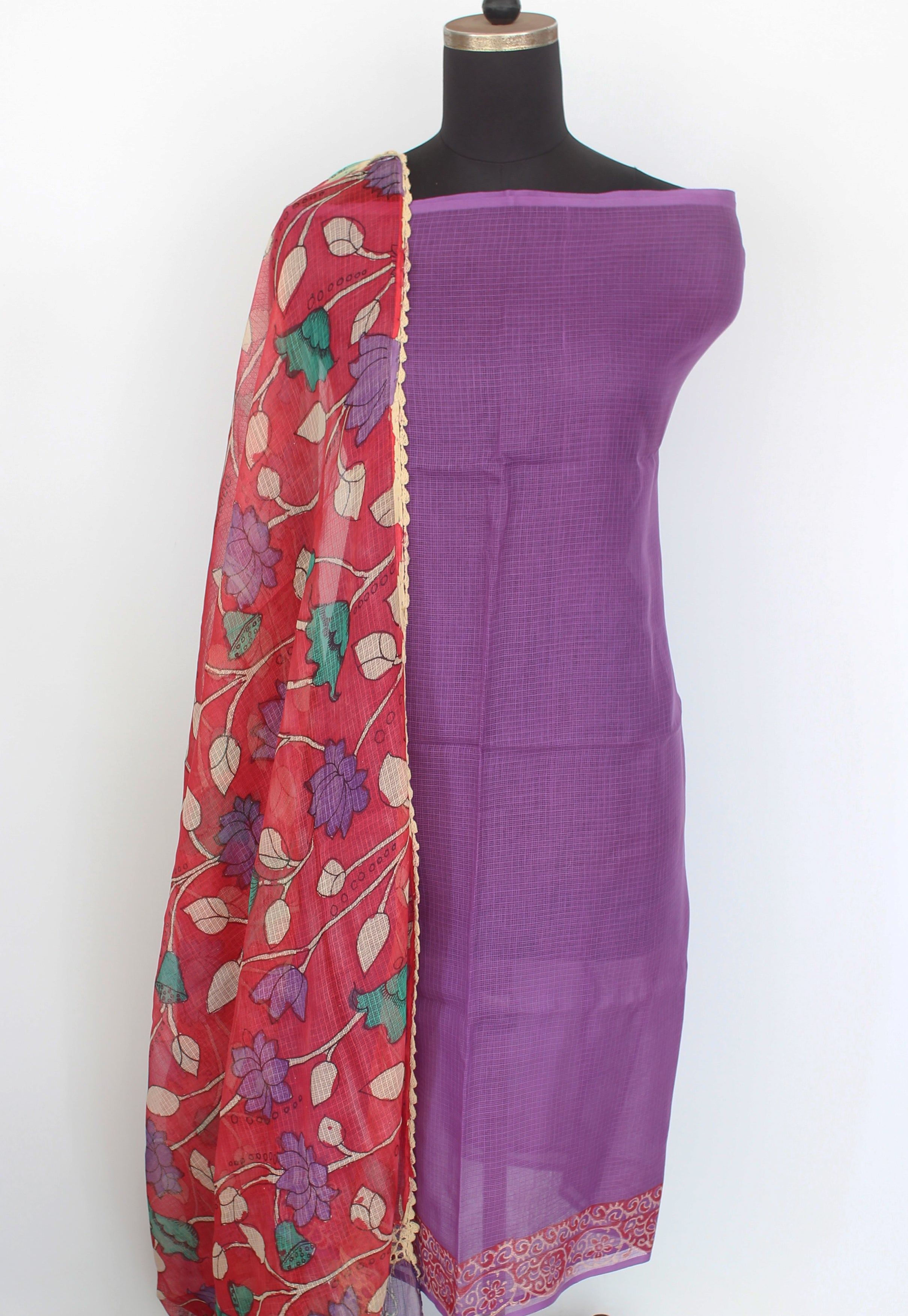 Kota Kalamkari duppatta set