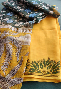 Kota Kalamkari duppatta set