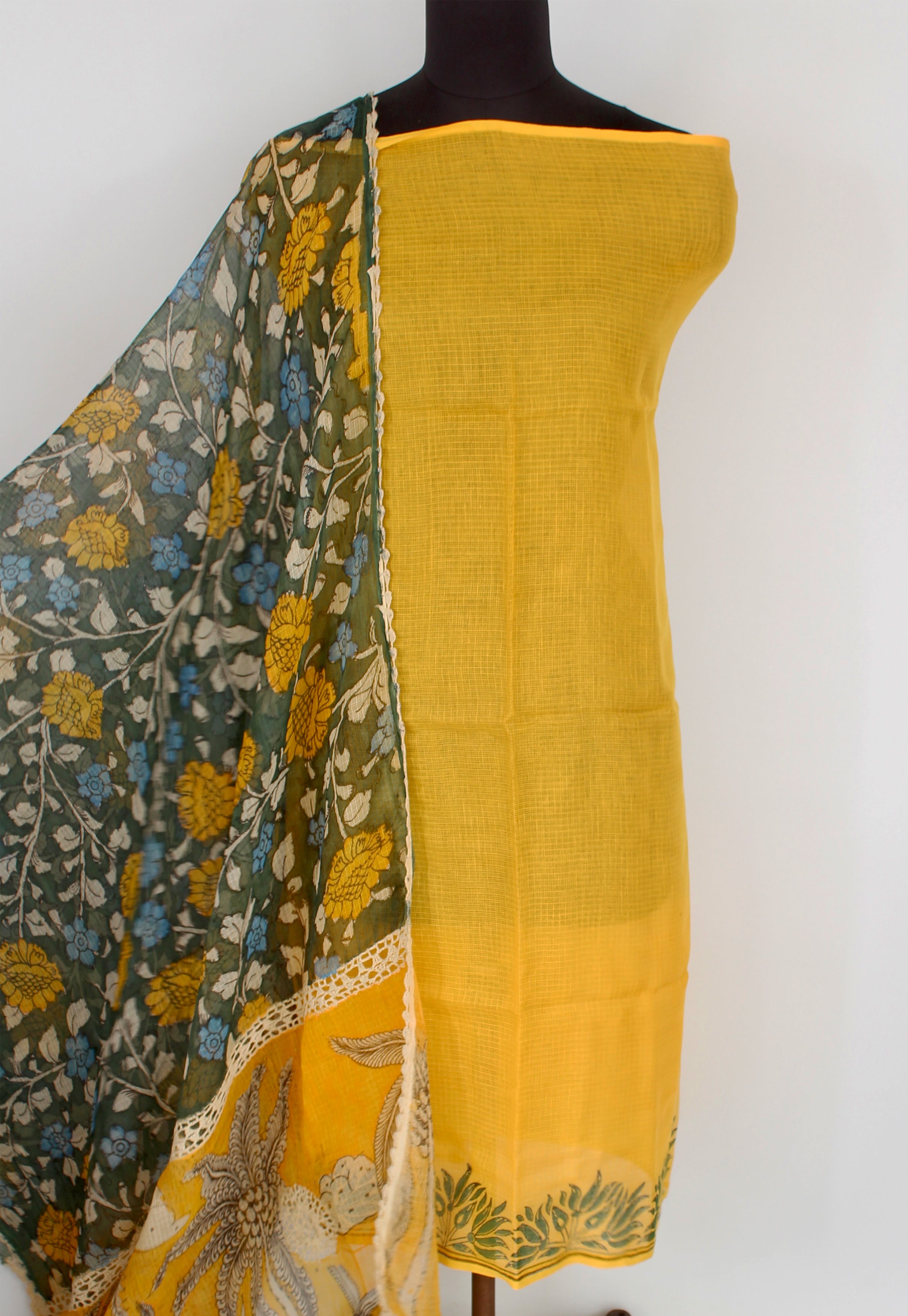 Kota Kalamkari duppatta set
