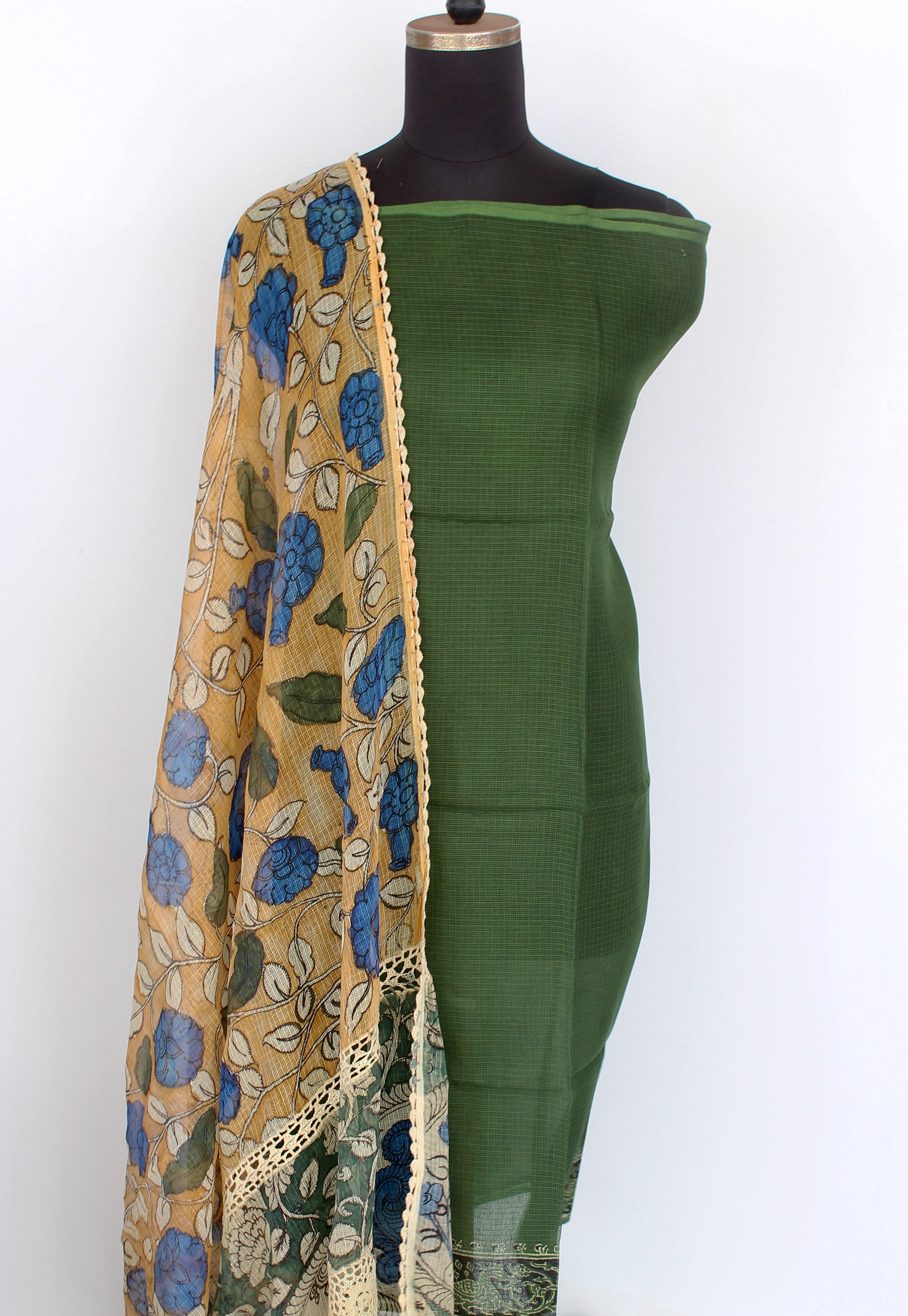 Kota Kalamkari duppatta set