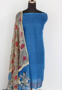 Kota Kalamkari duppatta set
