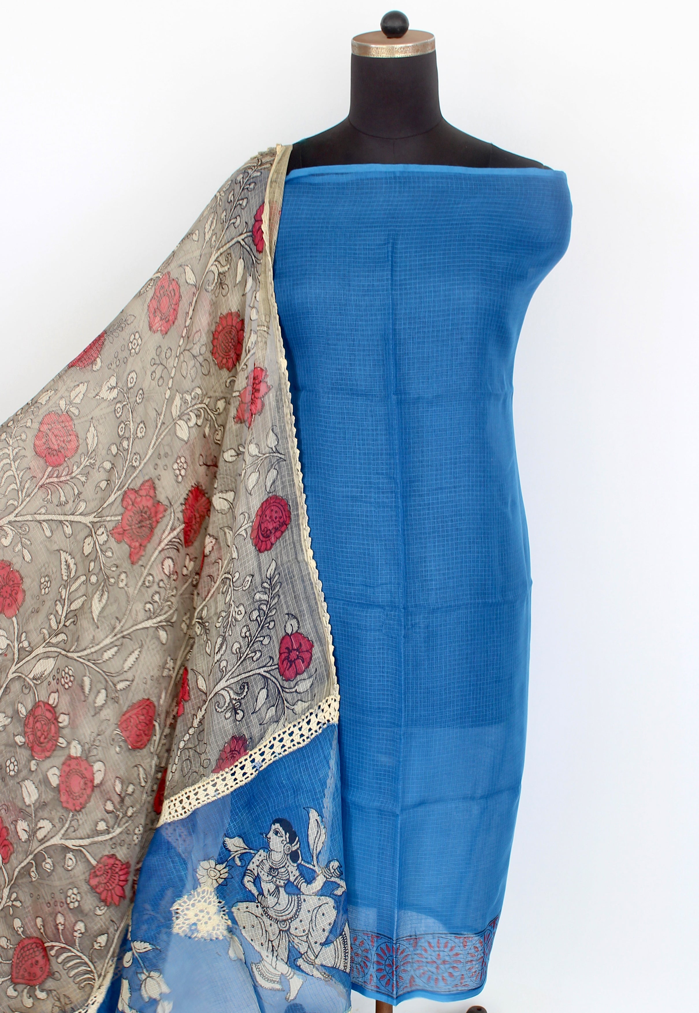 Kota Kalamkari duppatta set
