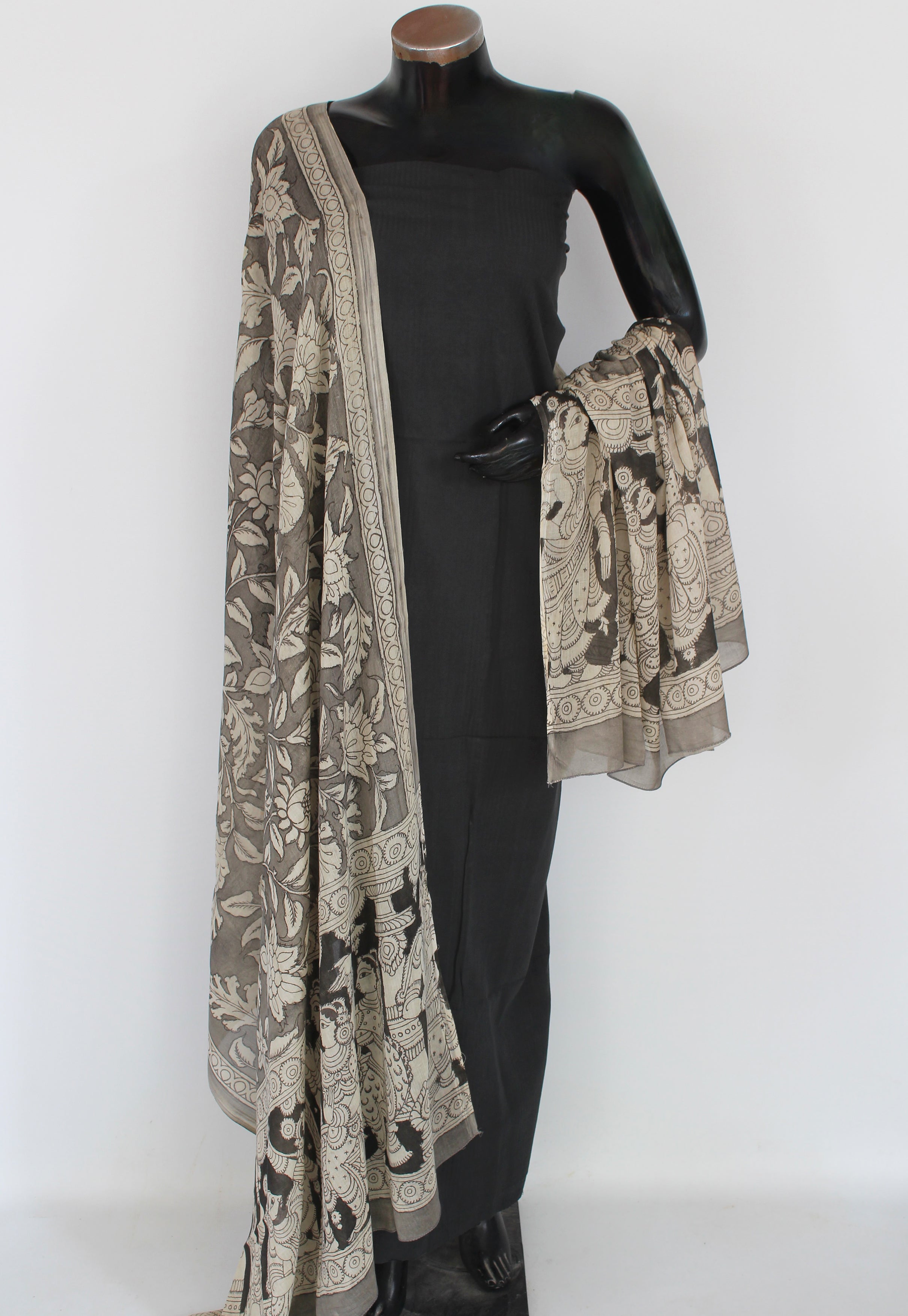 Cotton kurta-duppatta set