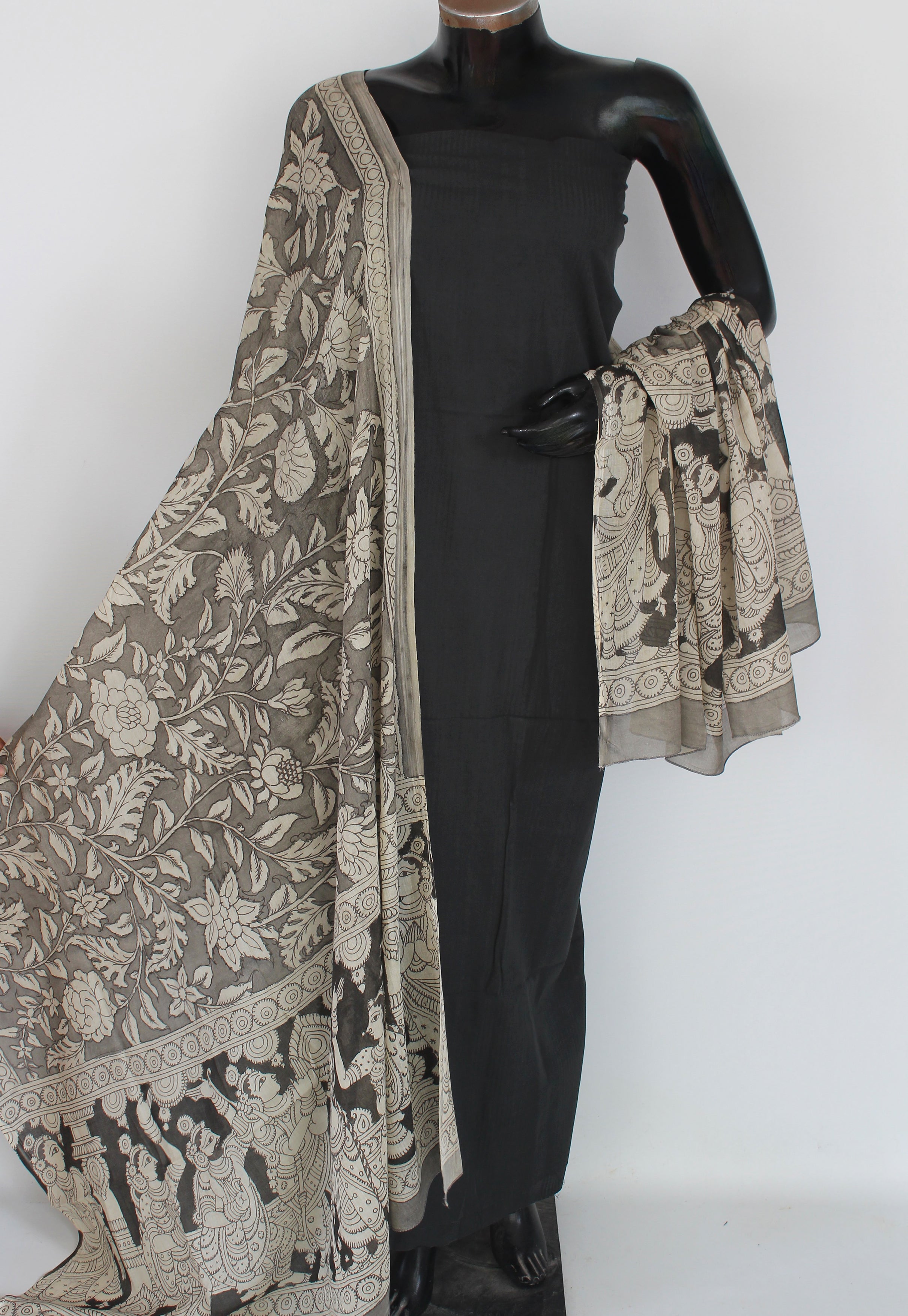 Cotton kurta-duppatta set