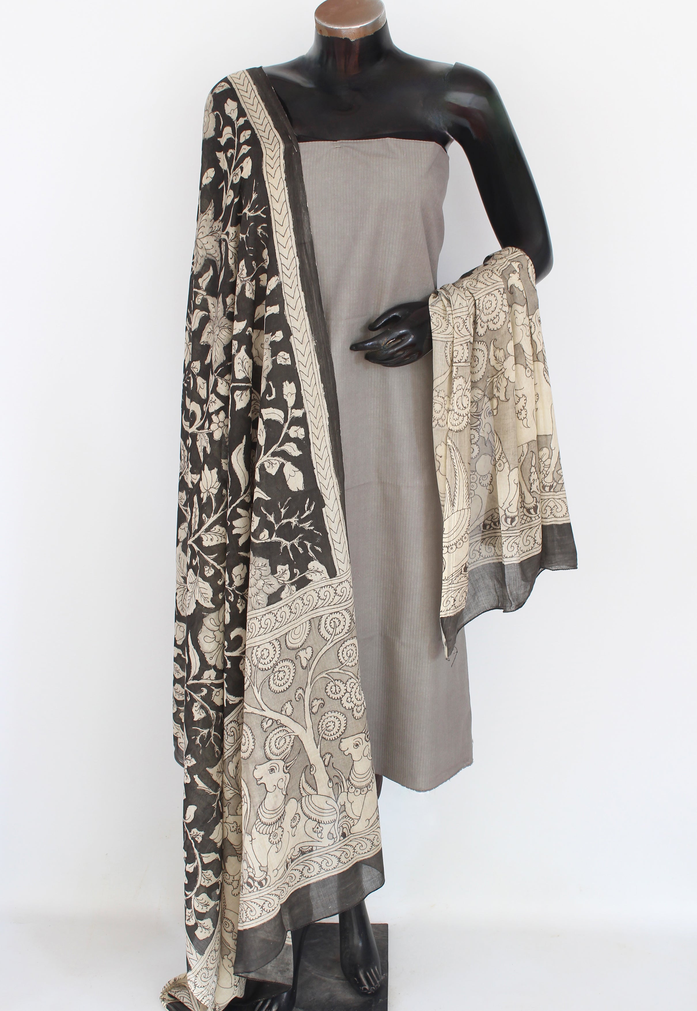 Cotton kurta-duppatta set