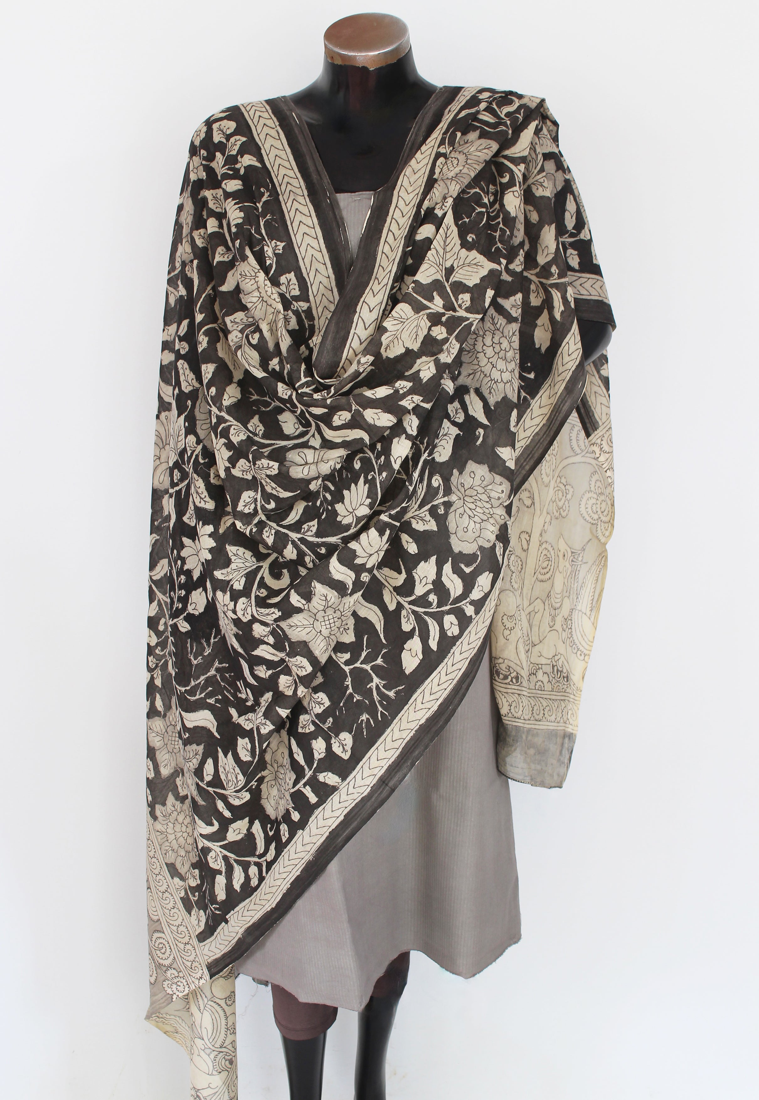 Cotton kurta-duppatta set