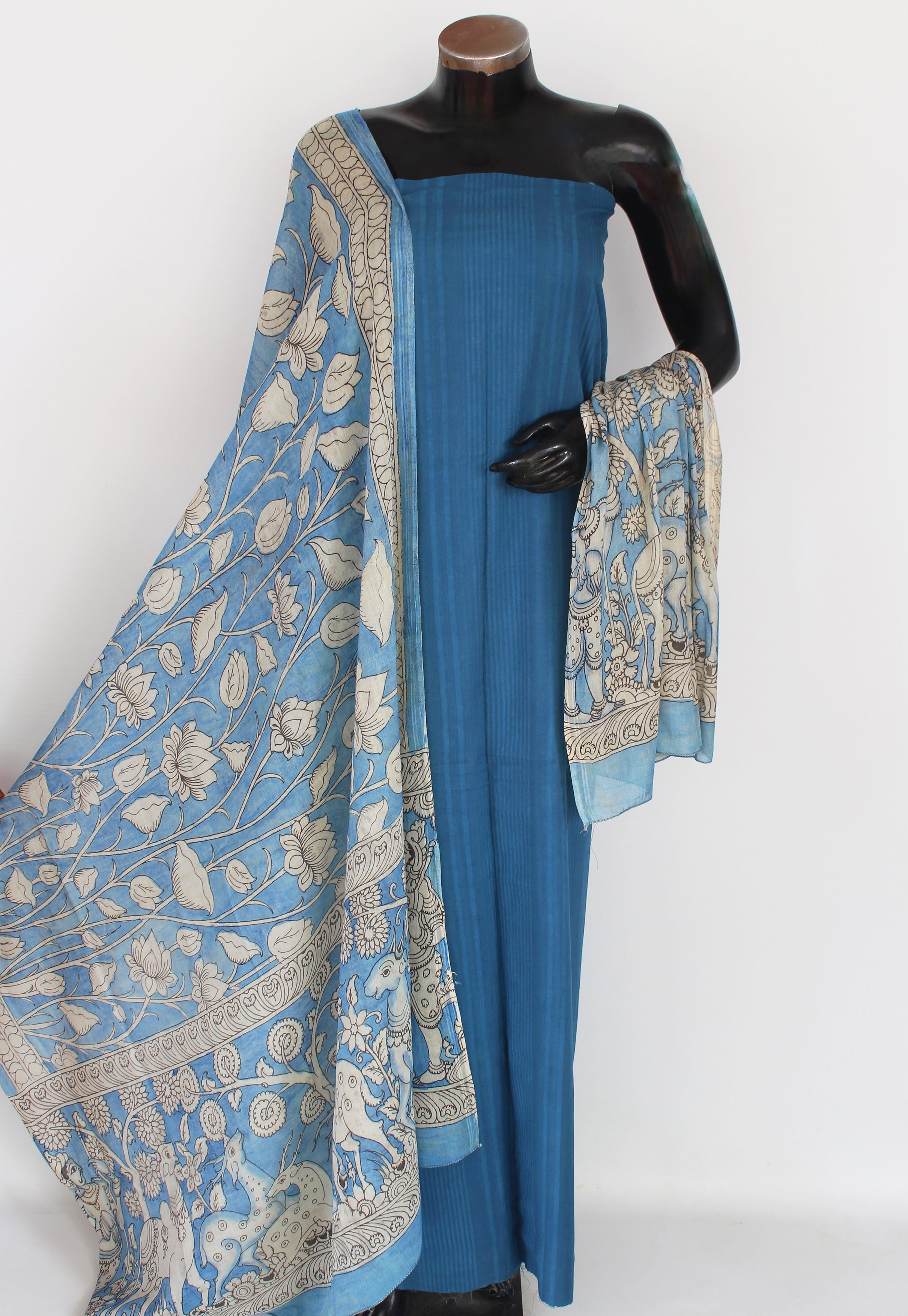 Cotton kurta-duppatta set