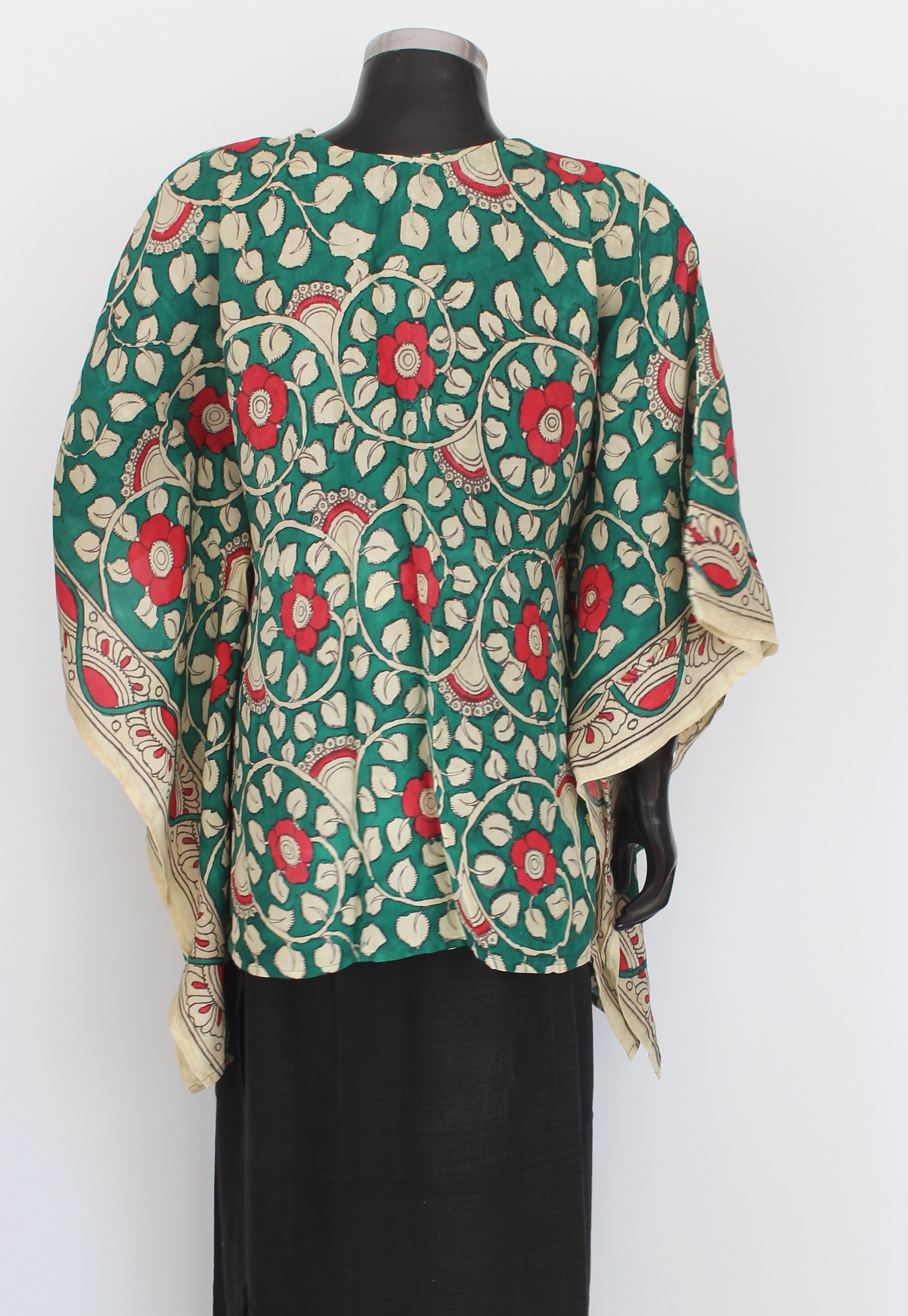 Silk Kalamkari Kaftan