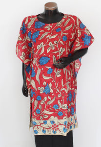 Silk Kalamkari Kaftan