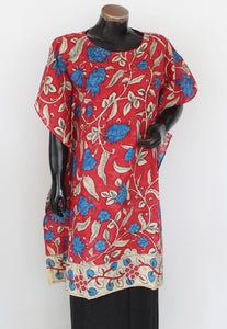 Silk Kalamkari Kaftan