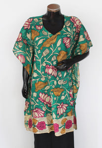 Silk Kalamkari Kaftan