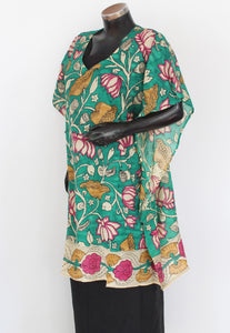 Silk Kalamkari Kaftan