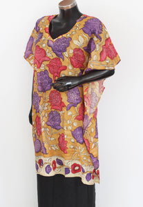 Silk Kalamkari Kaftan